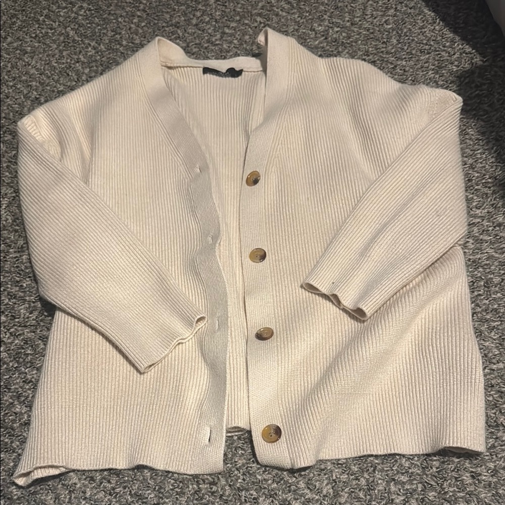 Cream Cardigan